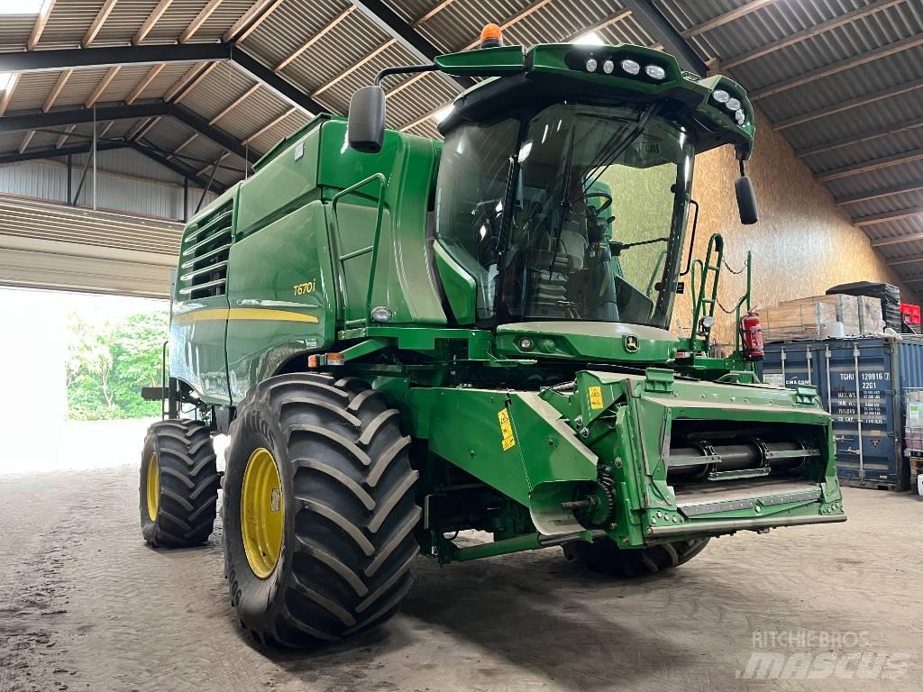 John Deere T670 Mejetærskere
