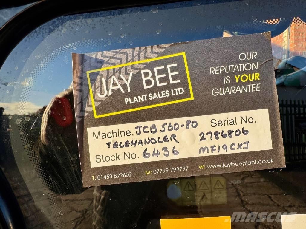 JCB 560-80 Teleskoplæssere