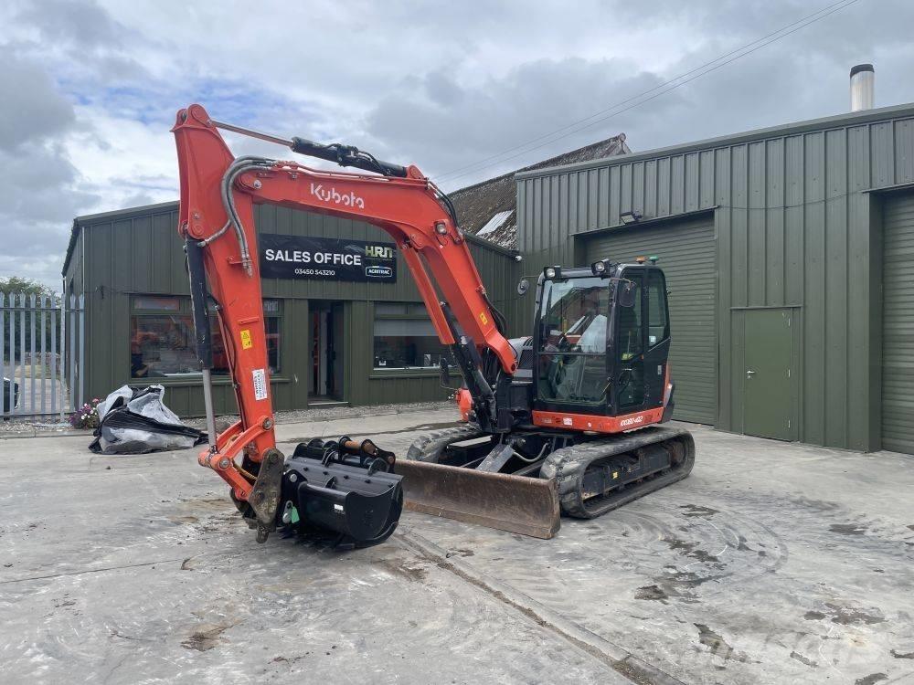Kubota KX 080-4 Midi-gravemaskiner 7t - 12t