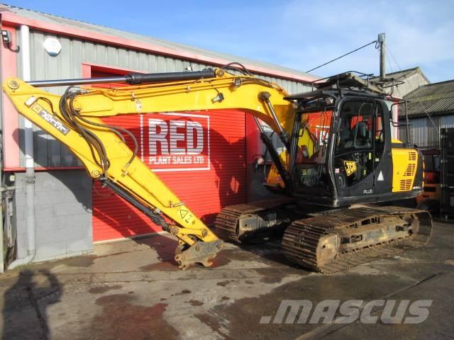 JCB JS 131 LC+ Plus Midi-gravemaskiner 7t - 12t
