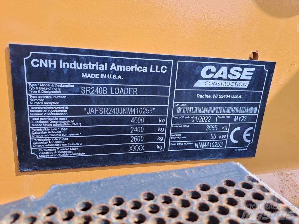 CASE SR 240 B Minilæsser - skridstyret