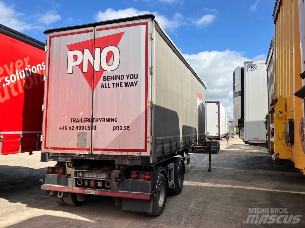Dennison LINK GARDIN Semi-trailer med Gardinsider