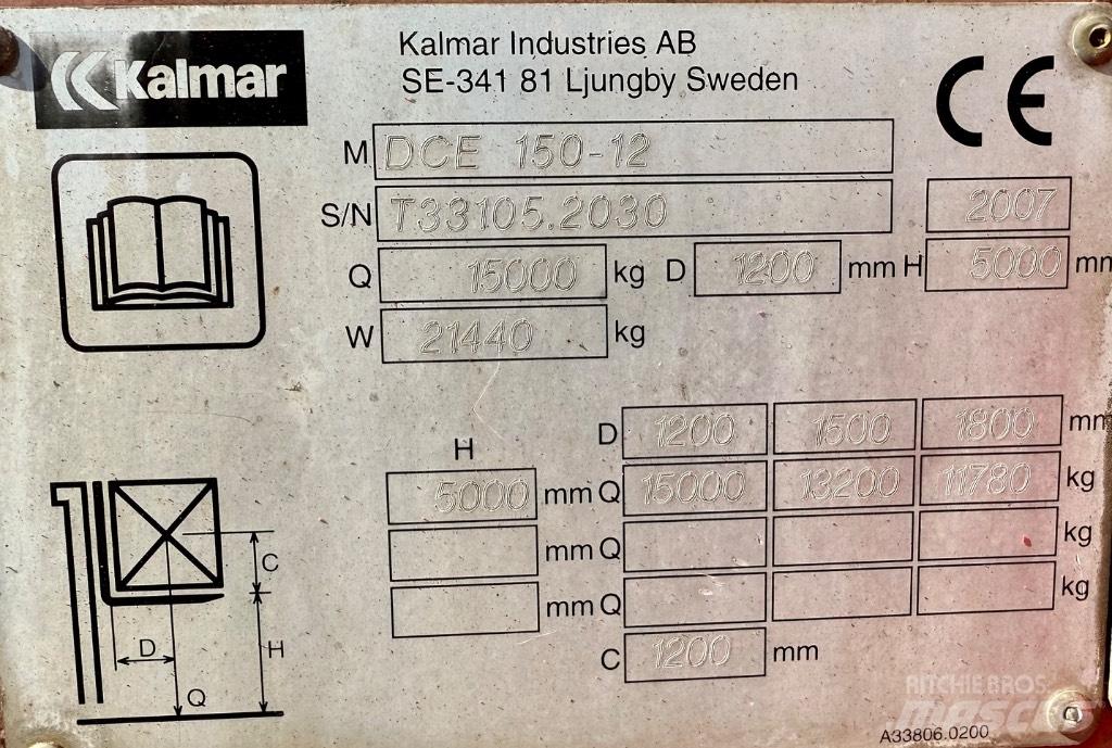 Kalmar DCE 150-12 Diesel gaffeltrucks