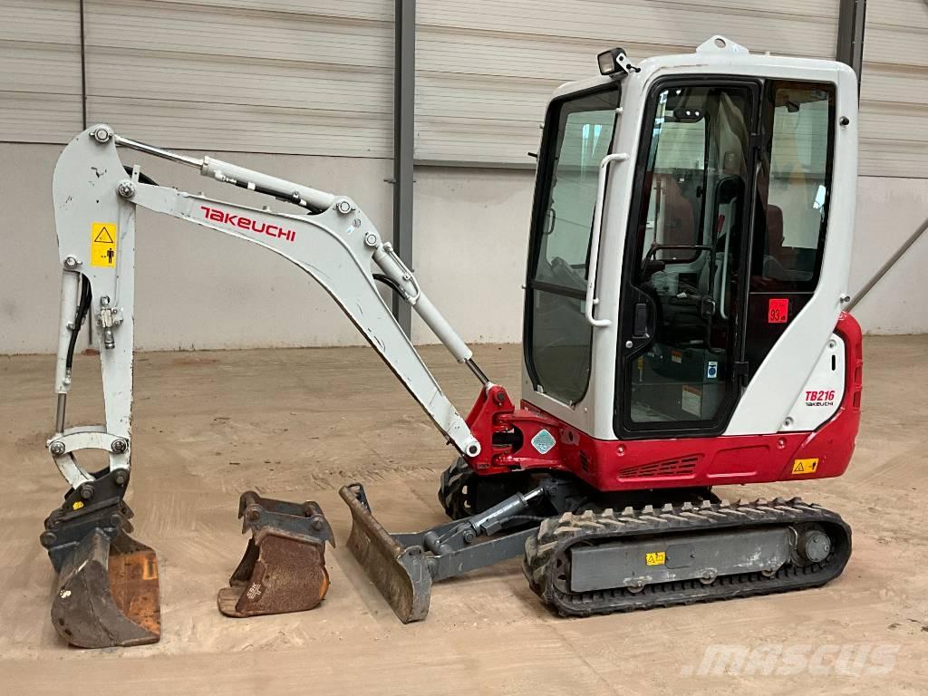Takeuchi TB 216 Minigravemaskiner