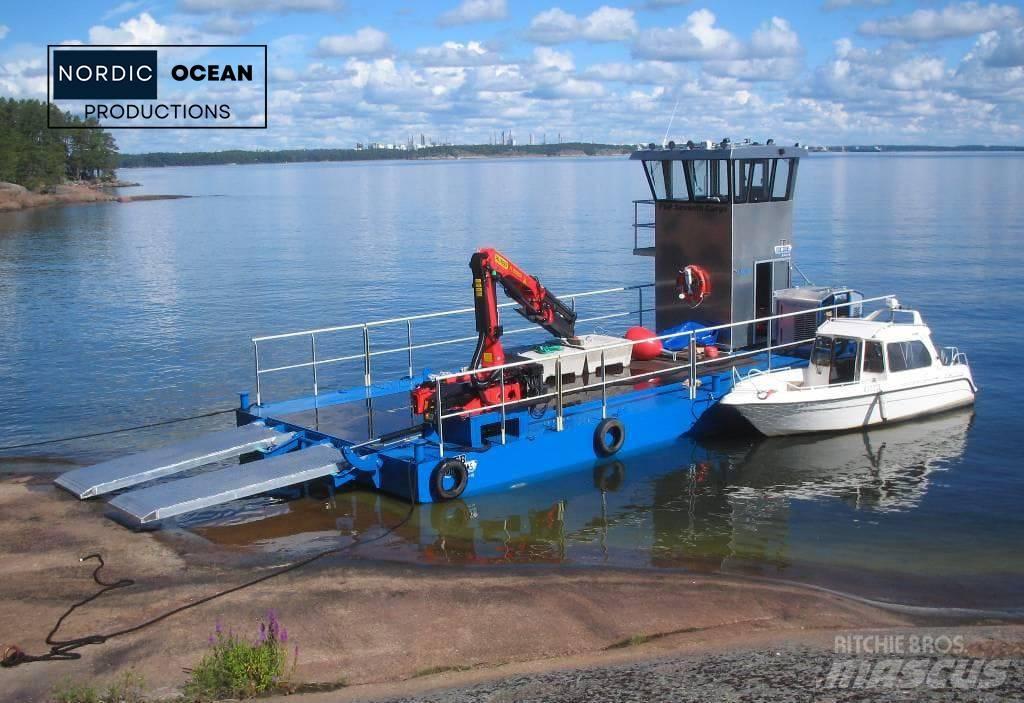  Nop  transport ship Arbejdsbåde / pramme