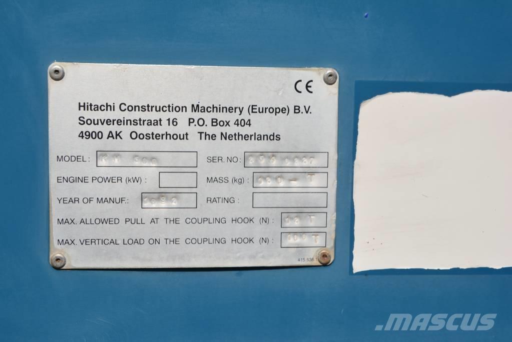 Hitachi KH 500-3 Kraner på larvebånd