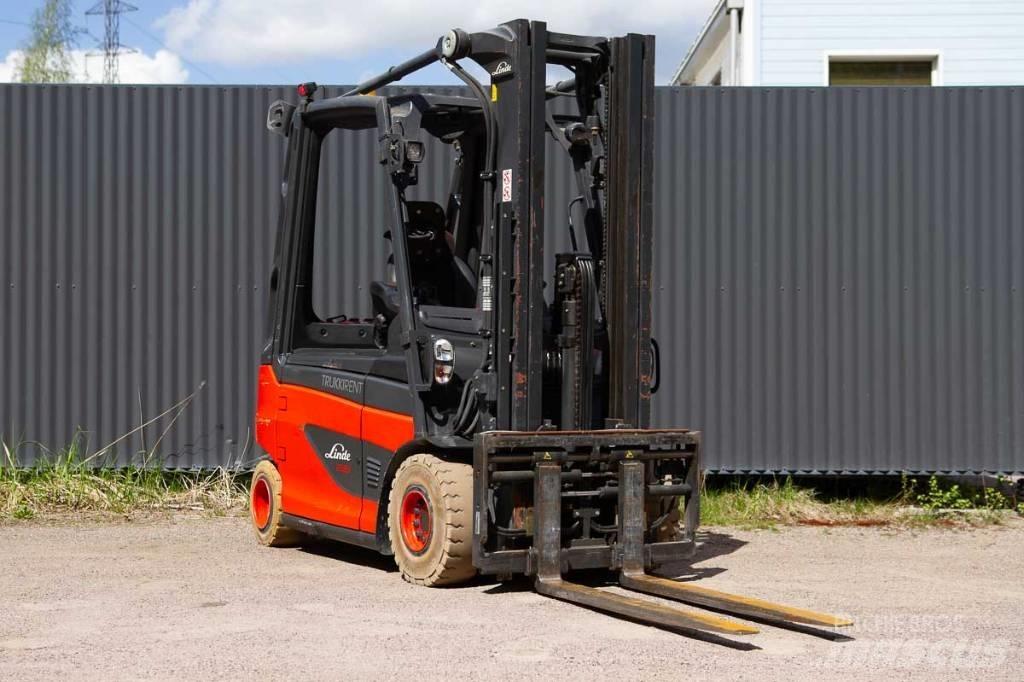 Linde E 25 El gaffeltrucks