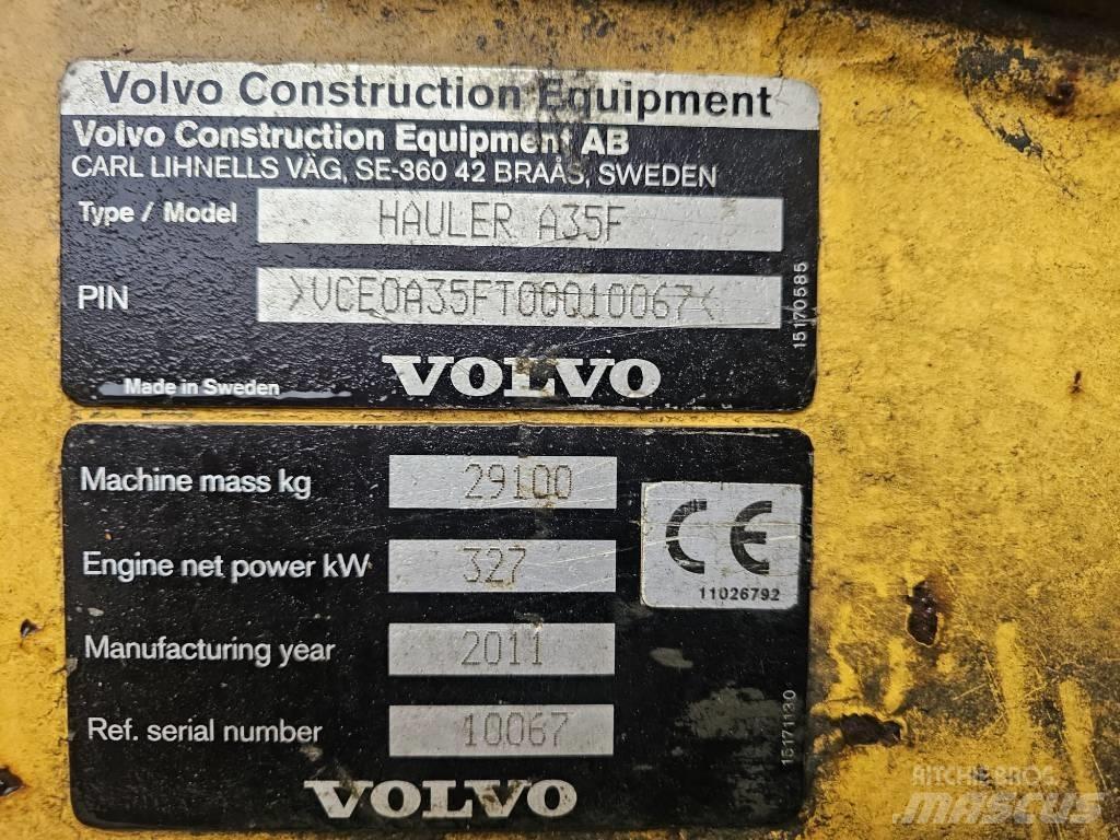 Volvo A 35 F Terrængående lastbiler