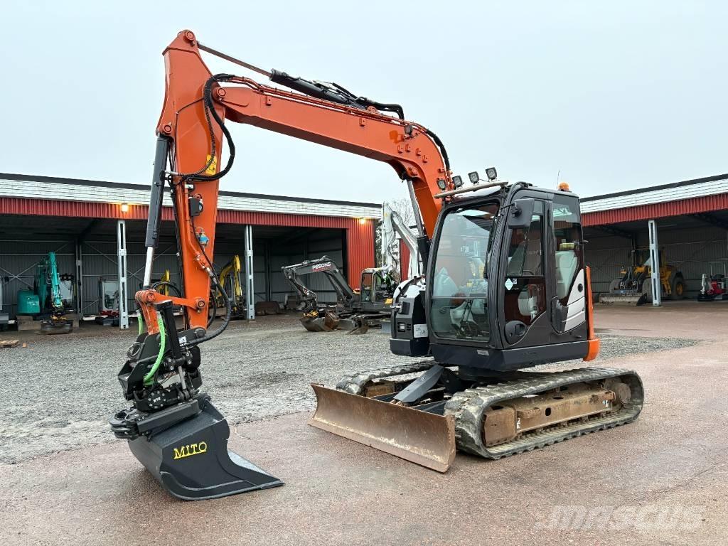 Hitachi ZX85US-6 Midi-gravemaskiner 7t - 12t