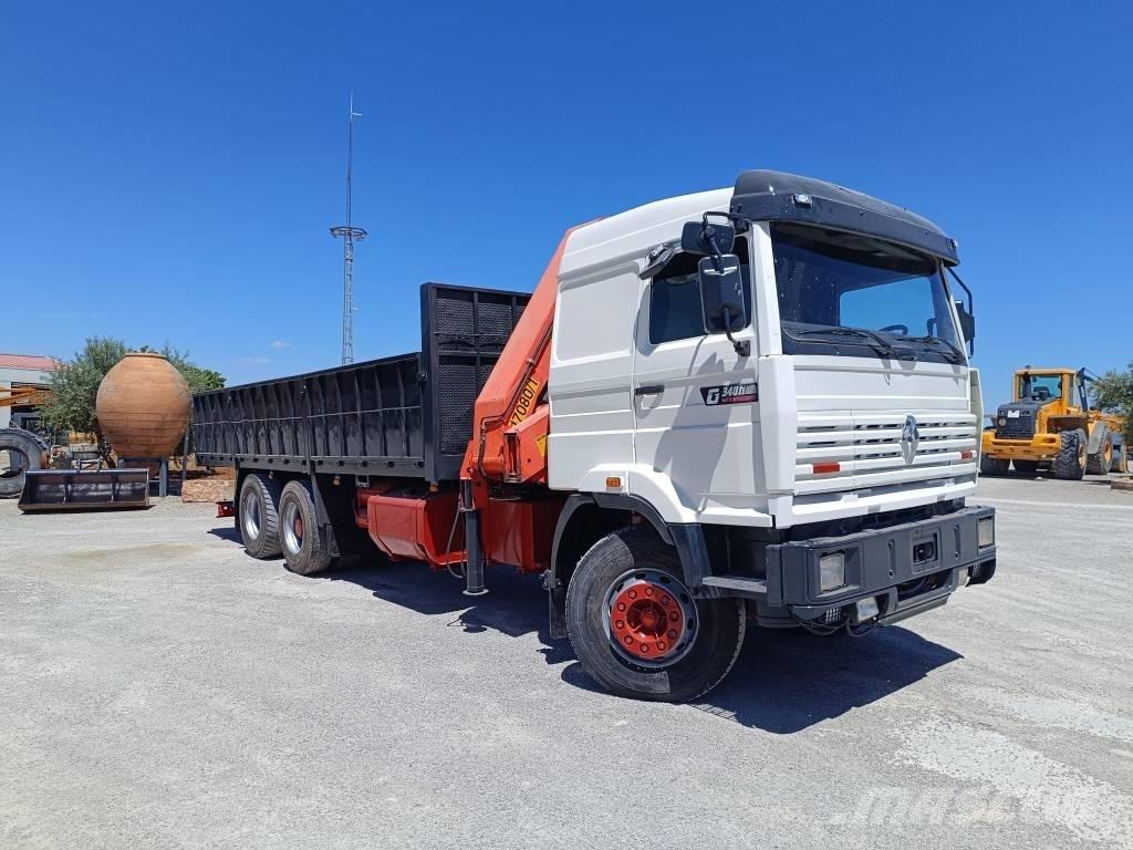 Renault G 340 Lastbiler med tip