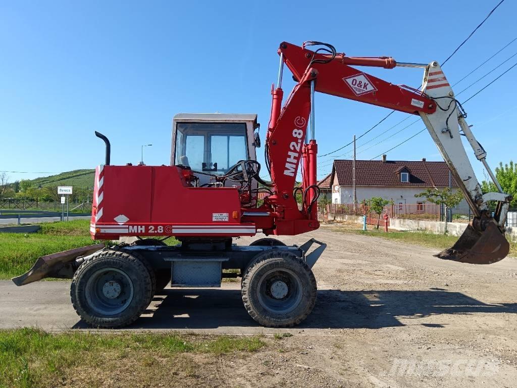 O&K MH2,8C Gravemaskiner på hjul