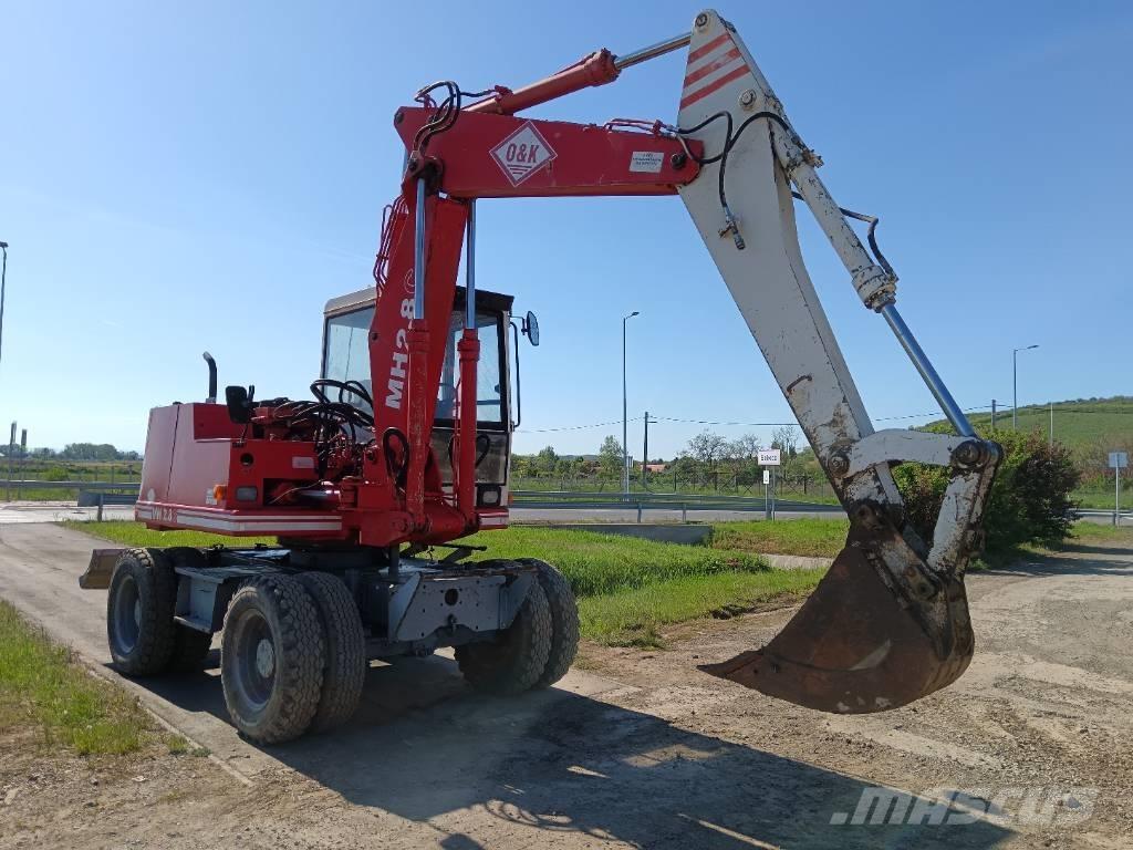 O&K MH2,8C Gravemaskiner på hjul