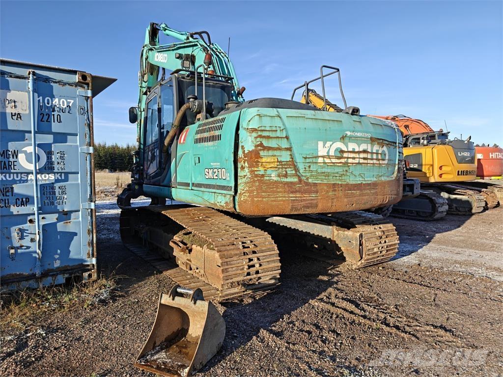 Kobelco SK210 Gravemaskiner på larvebånd
