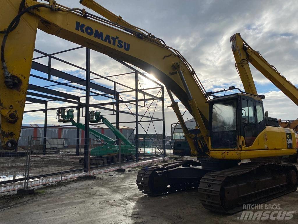 Komatsu PC340-7 Gravemaskiner på larvebånd