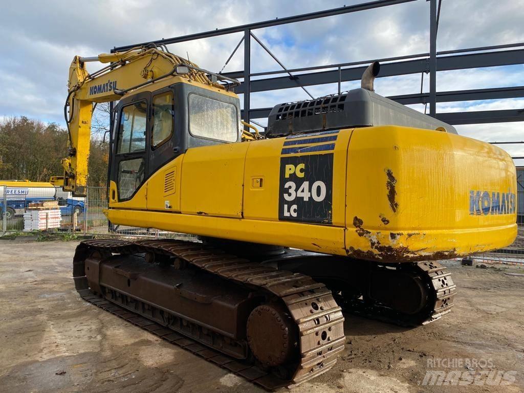 Komatsu PC340-7 Gravemaskiner på larvebånd