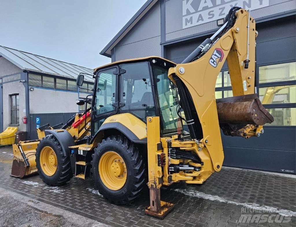 CAT 444 E Rendegravere