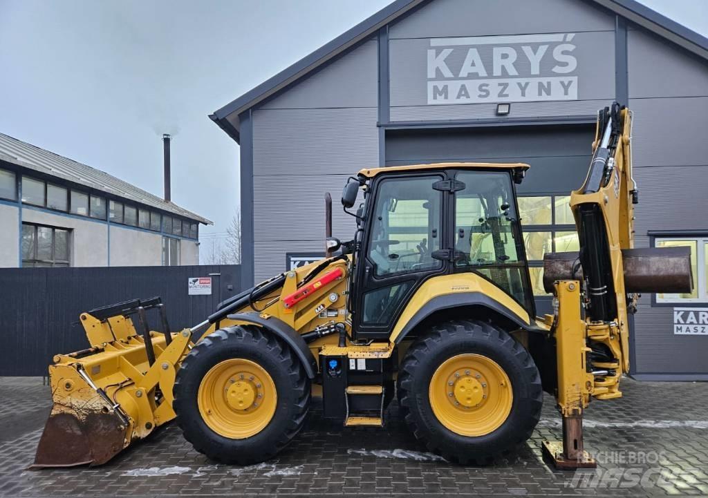 CAT 444 E Rendegravere