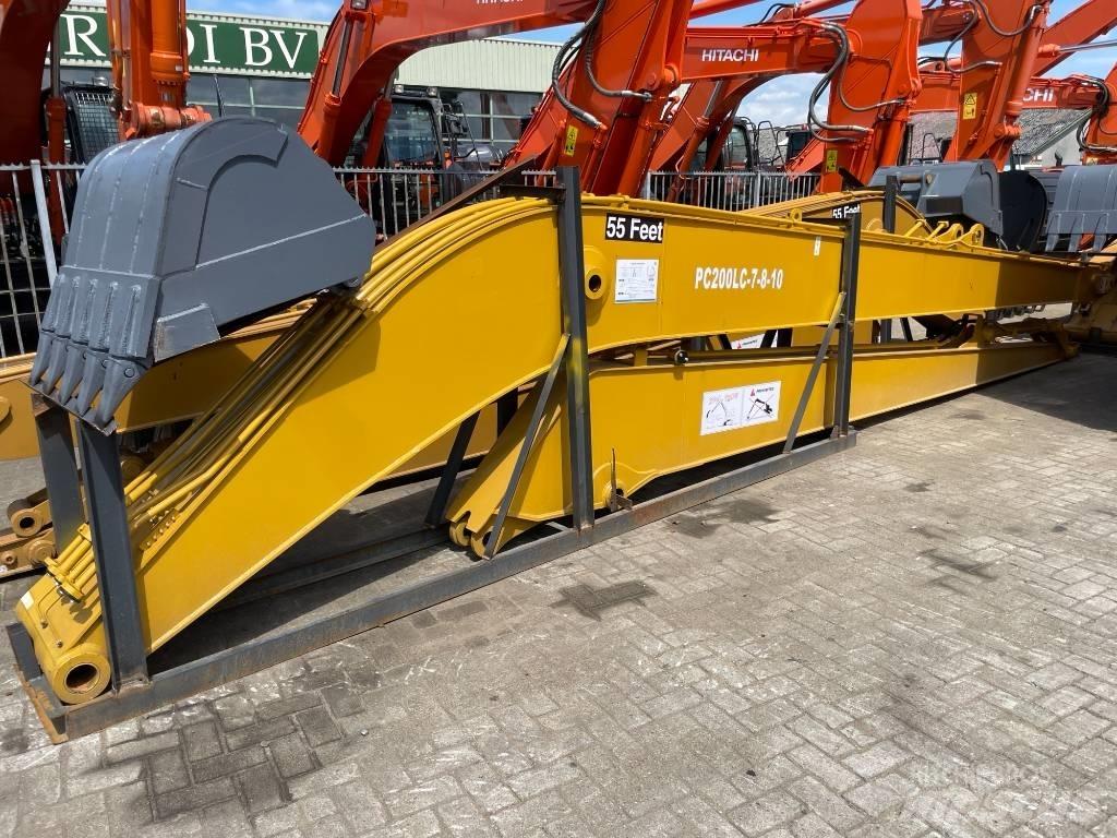 Komatsu Long reach Gravemaskiner med lang gravebom