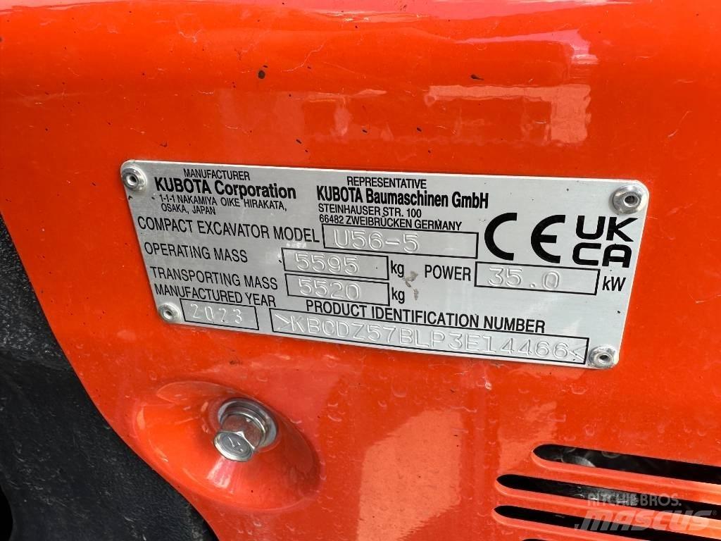 Kubota U 56-5 Minigravemaskiner