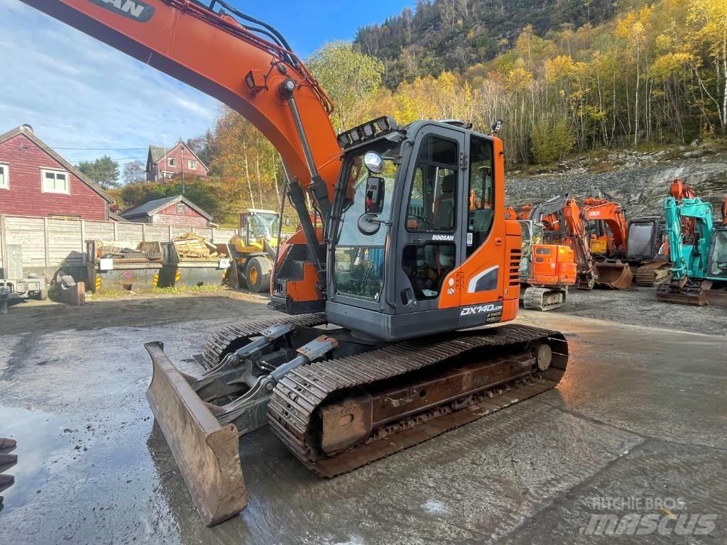 Doosan DX140LCR-5 Gravemaskiner på larvebånd