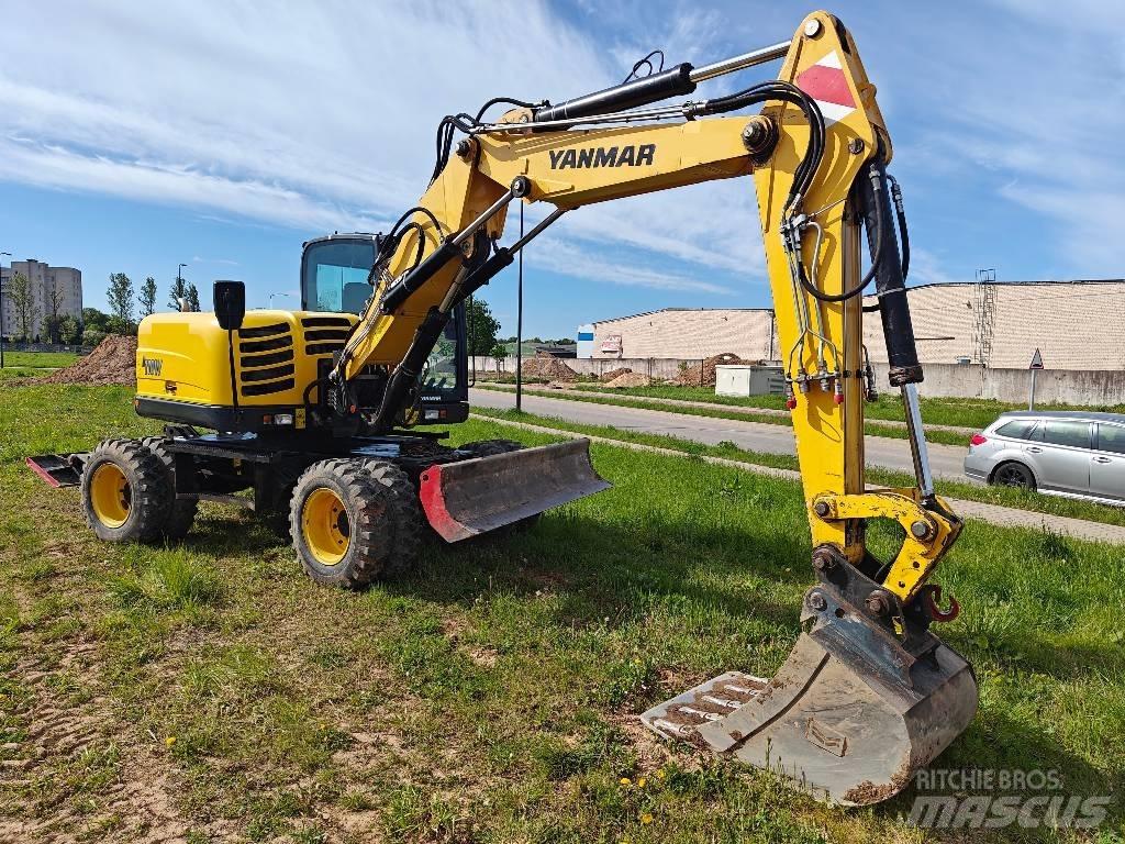 Yanmar B110W Gravemaskiner på hjul