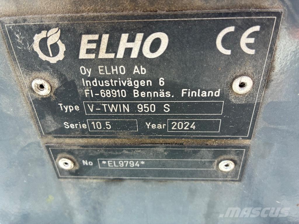 Elho V-twin 950 Hømaskiner
