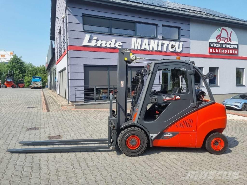 Linde H35T-02 LPG gaffeltrucks