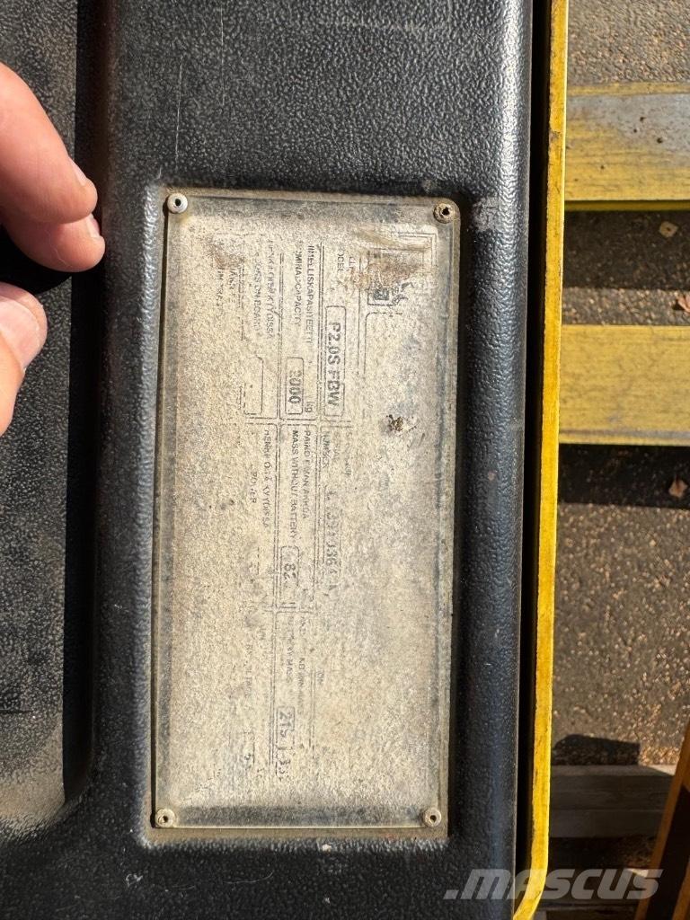 Hyster P 2.0 SFBW El-palleløftere