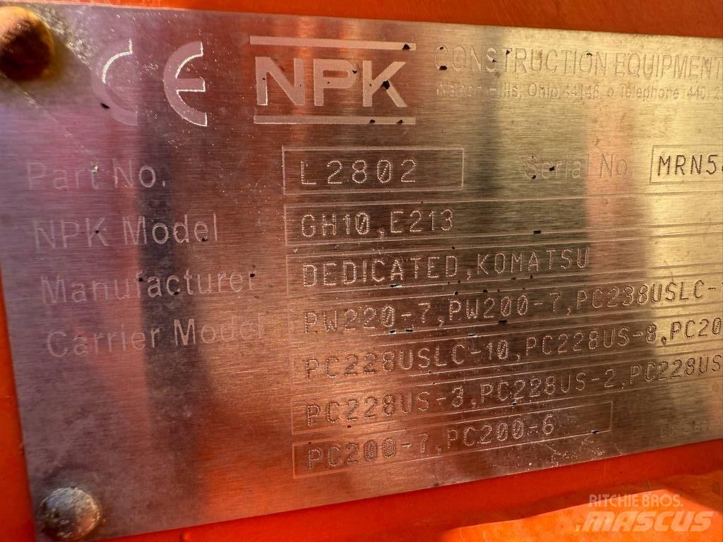 NPK GH 10 Hydraulik / Trykluft hammere