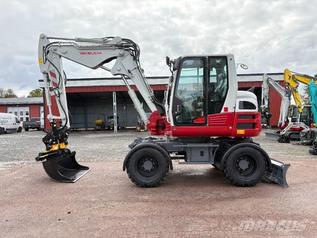 Takeuchi TB395W Gravemaskiner på hjul
