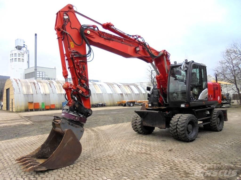 Hitachi ZX 190 W-5B Gravemaskiner på hjul