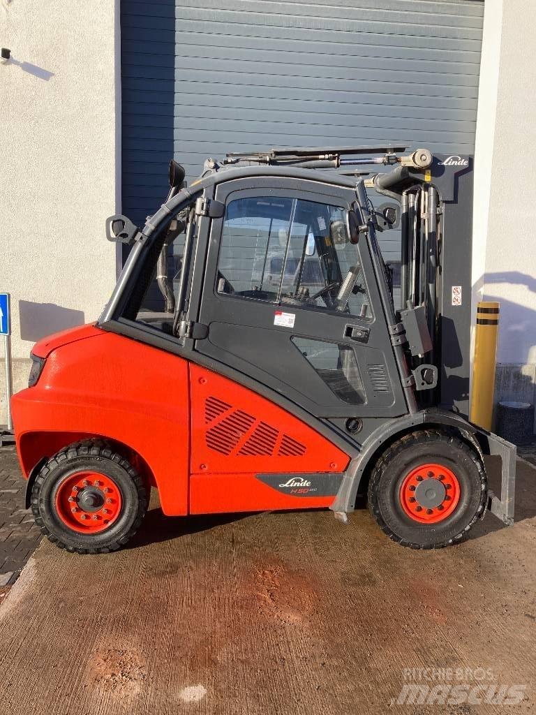 Linde H50D600/394 Diesel gaffeltrucks