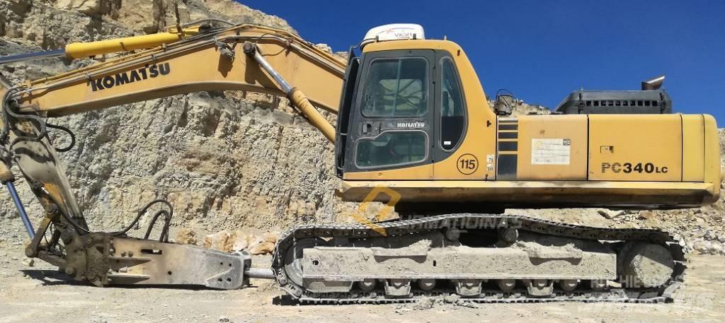 Komatsu PC 340 LC-6K Gravemaskiner på larvebånd