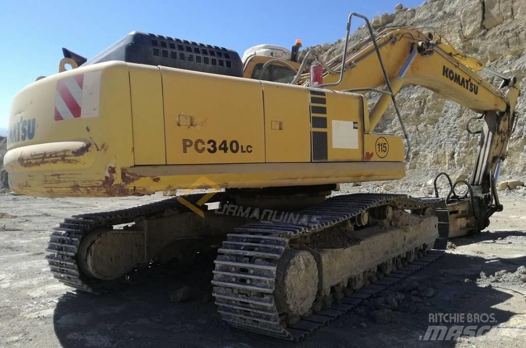 Komatsu PC 340 LC-6K Gravemaskiner på larvebånd