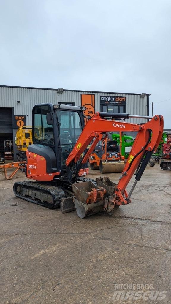 Kubota U 27-4 Minigravemaskiner