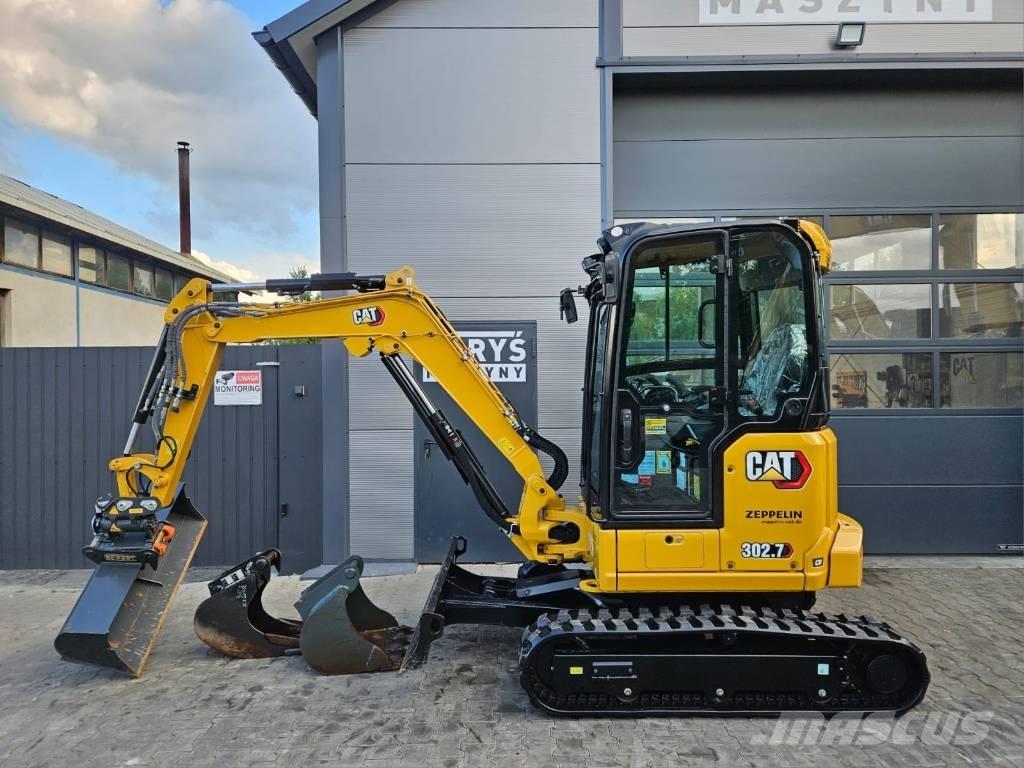 CAT 302.7 CR Minigravemaskiner