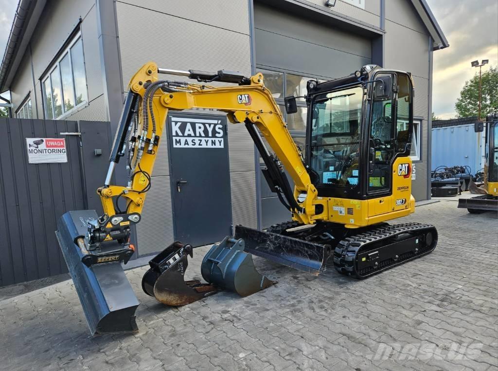 CAT 302.7 CR Minigravemaskiner