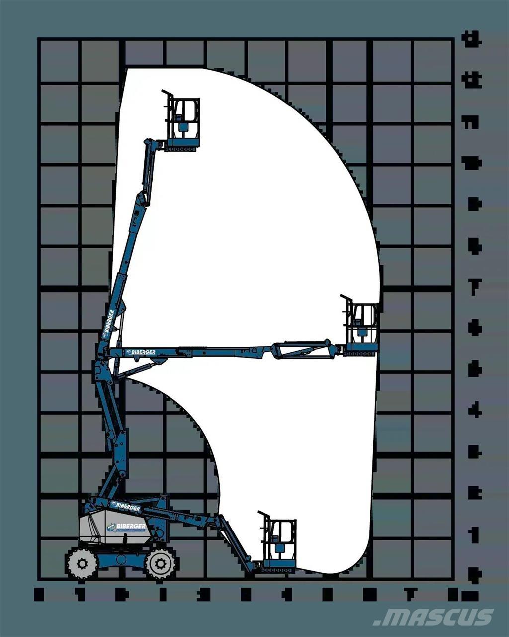 JLG H340AJ Bomlifte med knækarm