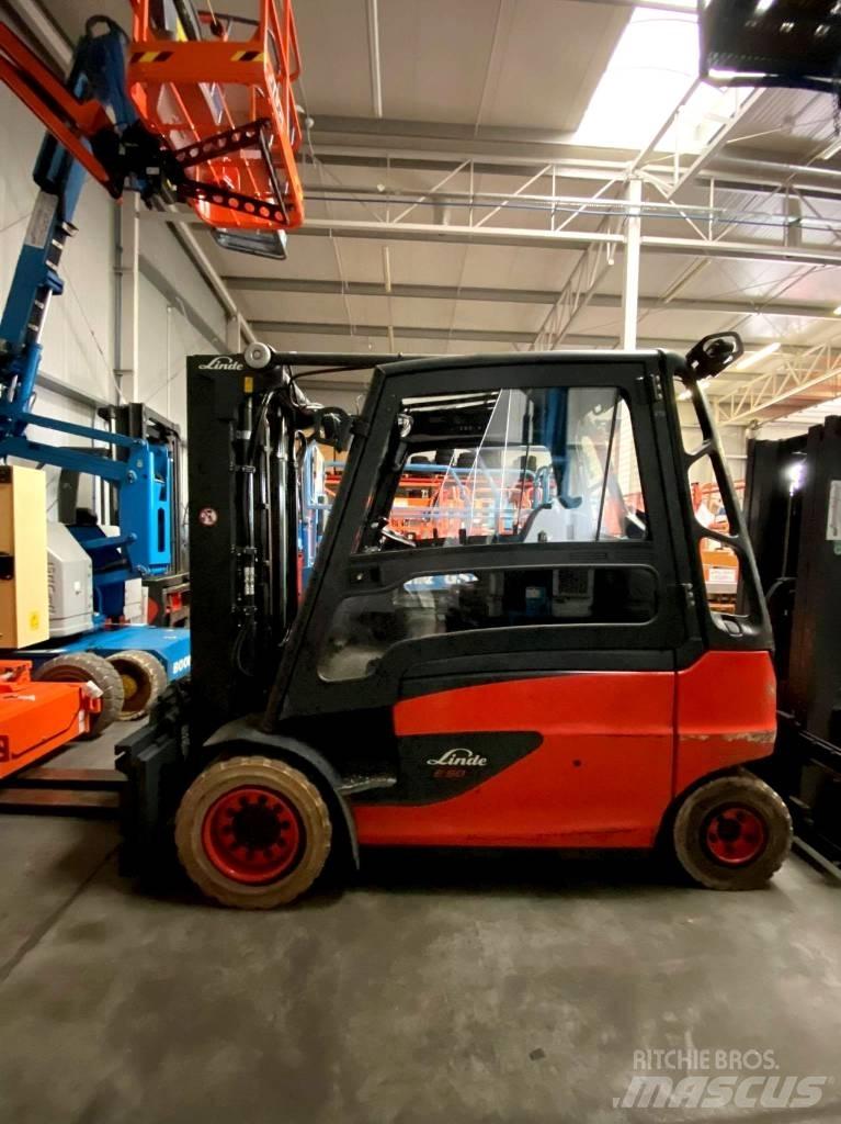 Linde E 50 El gaffeltrucks
