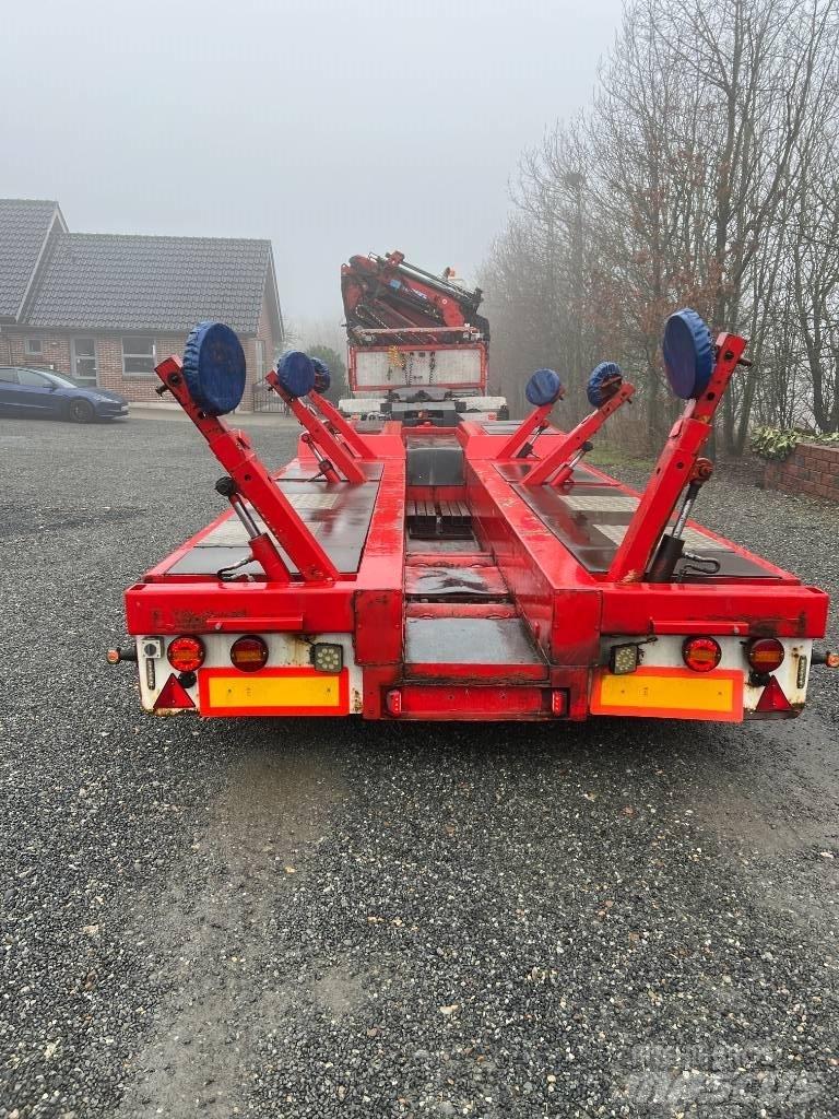Nopa med udtræk Anhænger med lad/Flatbed