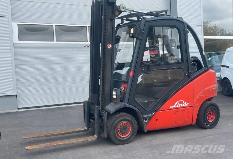 Linde H25 T LPG gaffeltrucks