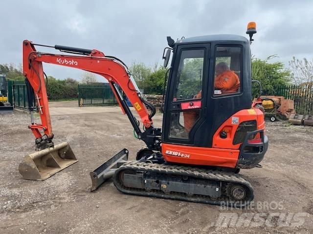 Kubota KX 101-3 A4 Minigravemaskiner