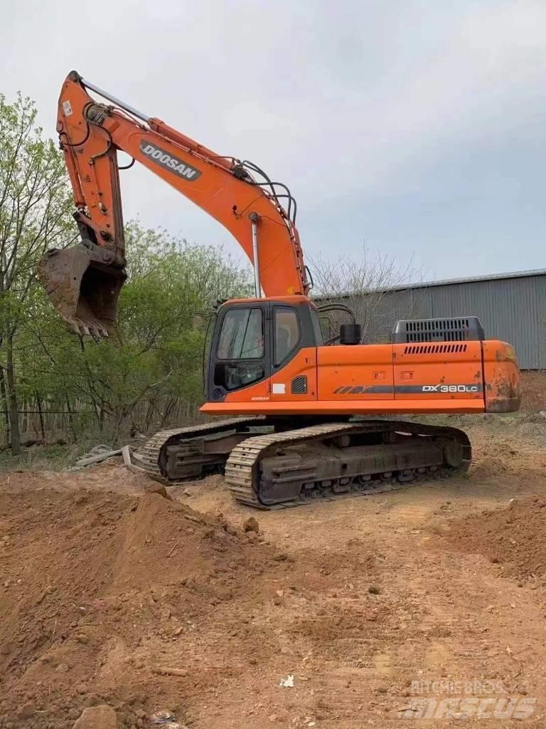 Doosan DX 380 LC Gravemaskiner på larvebånd