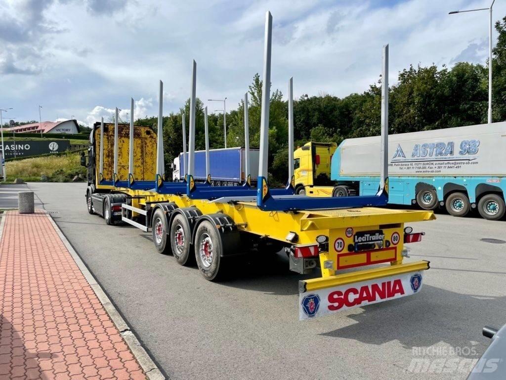 Lecitrailer 3E 20 Semi-trailer til tømmer