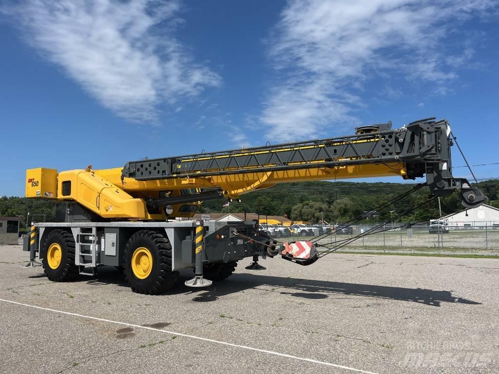 Grove GRT 650 Kraner til hårdt terræn