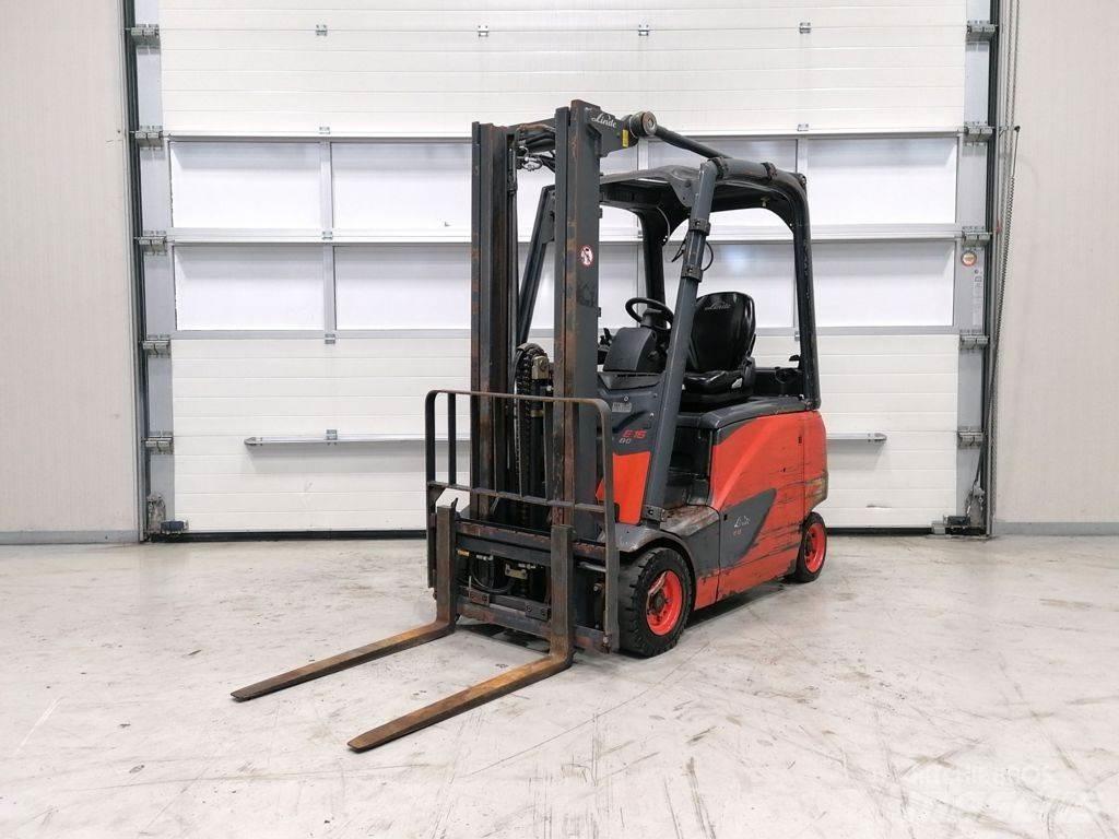 Linde E16PH-02 El gaffeltrucks