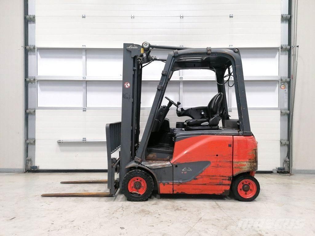 Linde E16PH-02 El gaffeltrucks