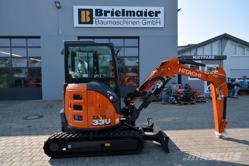 Hitachi ZX 33 U-6 Minigravemaskiner