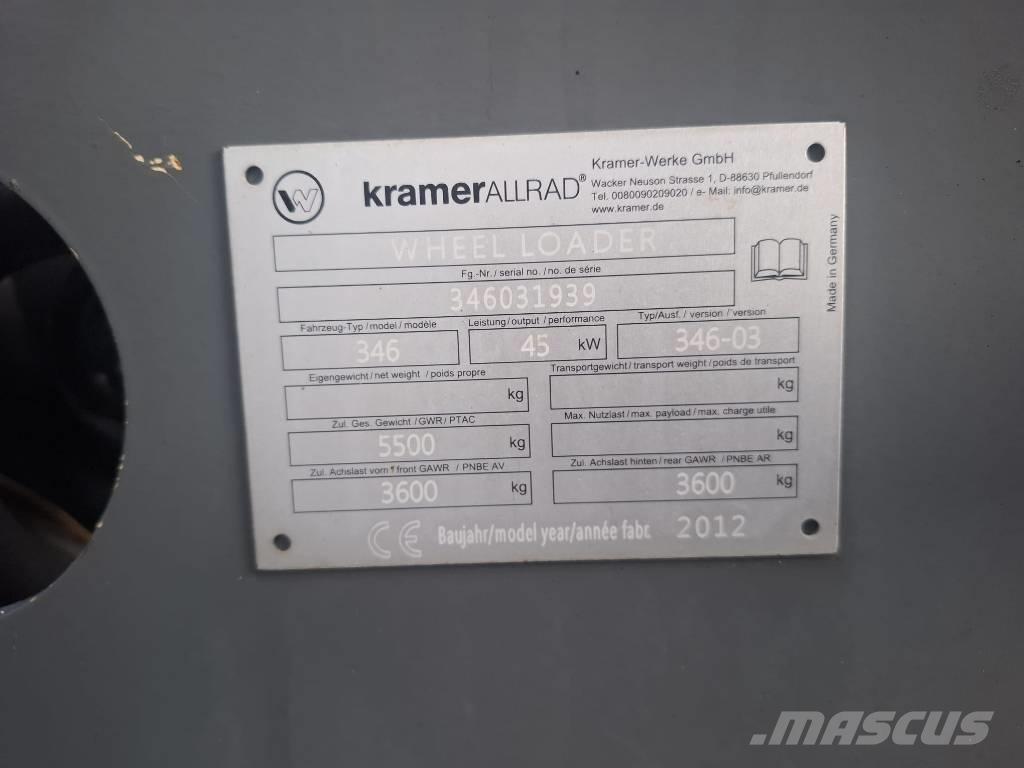 Kramer 750 Læssemaskiner på hjul