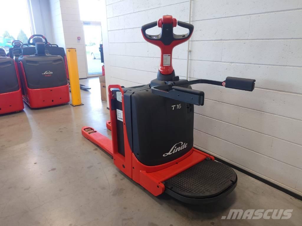 Linde T16P/1151-02 El-palleløftere med platform
